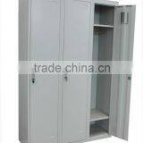 Ready to Assemble Knock Down Metal 3 Door Single Tier Full Length Lockers thumbnail-1