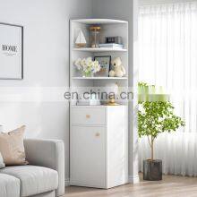 Home Modern Design Multifunctional Furniture Quality Corner Cabinet Living Room Solid Wood Corner Cabinet thumbnail-2