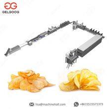 Machine automatique de frites surgelées, ligne de traitement de chips de pomme de terre. Machine à frites en vente.