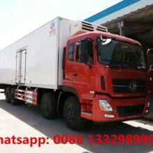 Dongfeng Tianlong 6*4 LHD 20T Refrigerated Van Truck for Sale thumbnail-2