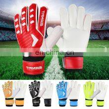 Adults Kids Size Latex Soccer Goalkeeper Gloves Professional Football Goalkeeper Gloves Strong Protection Football Match Gloves thumbnail-2