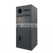 Антикражёный дизайн - большой наружный почтовый ящик для посылок, металлический ящик для хранения посылок