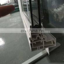 Custom American Standard Single Hung Windows Vinyl Frame Tempered Glass Window With Tube Grill thumbnail-5