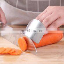 Stainless Steel Finger Protector Anti-cut Finger Guard Kitchen Tools Safe Vegetable Cutting Hand Protecter Kitchen Gadgets