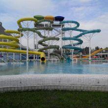 Water Park Fiberglass Slide Outdoor Combination of Large Children's Water Play Water House Water Village Slide Equipment thumbnail-3