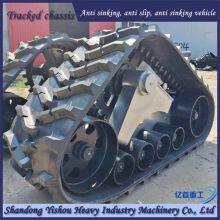 Corn Harvester Modified With Anti Sinking Half Chain Rail for Mud Harvesting, no Worries thumbnail-4