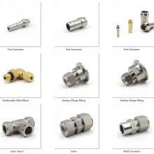 Nipple Fitting Stainless Steel Pipe Fitting Hydraulic Hose Adapter Male Female Threaded OEM Custom thumbnail-2