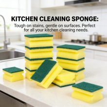 10pcs Non-Scratch Cleaning Sponge for Kitchen and Bathroom Eraser Sponges thumbnail-4