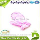 Brush Cleaning Glove Best Selling Wood Fiber Glove Wash Cloth thumbnail-6