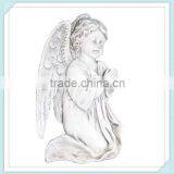 Resin Angel Garden Statue,Praying Angel With Wings thumbnail-1