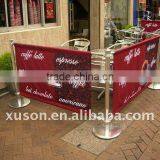 Quality Steel Premium Cafe Banner Systems thumbnail-1