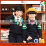 2016 Wholesale fashion autumn uniform for school all grades 4 pieces kids outfits sweater Korean high school uniform (ulik-020)