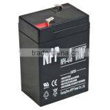 Chinese Factory 6V4AH Hot Sale Sealed Lead Acid NPP AGM for Solar Battery thumbnail-2