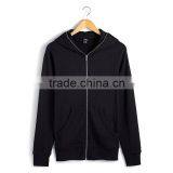 Custom Zip Hoodie 100% Cotton Plain Hoodie Custom Made Factory thumbnail-4
