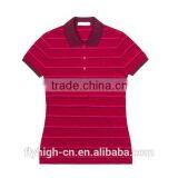 Custom Designed Short Sleeve Striped Polo Shirt thumbnail-5