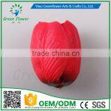 2016 Wholesale MulticolorLuxury Latex PU Artificial Flowers Sumptuous Tulip Head Real Touch Bouquet Wedding Bridal Decor thumbnail-5