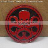 Gold Plate Military Web Belt Buckle With Emblem thumbnail-6