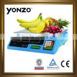 35kgs bright color electronic compact scale