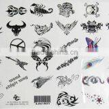 Promotional Tattoo Stencil Sticker , Body Temporary Tattoo Sticker thumbnail-1