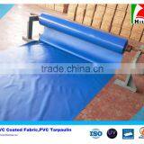 PVC Knife-Coated Fireproof 610g Tarpaulin In Roll thumbnail-1