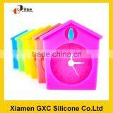 Modern Single Houses silicone kids vibrating alarm clock