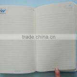 Blue Thermo pu Leather Debossed Logo Custom Hardcover Journal Export to Turkey thumbnail-4