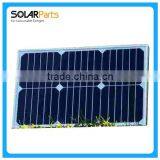 18W Sunpower Cell Tempered Glass Laminated Solar Panels Module thumbnail-2