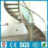 Modern Residential Indoor Steel Wood Curved Staircs thumbnail-6