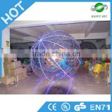 High quality LED zorbing ball price,LED zorbing walking ball,used LED zorb ball for sale