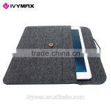IVYMAX New Design Dark Grey Sleeve Case Cover Ultrabook Netbook Laptop Sleeve Bag for 9.7 Inc Ipad Pro thumbnail-3