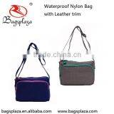Online Shopping Nylon Bags Waterproof Shoulder Bag With Leather Trim Recycled Nylon Bags Supplier's Choice thumbnail-5