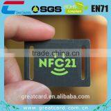 2014 Cheap Promotion Waterproof Pvc Nfc Sticker