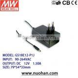 Meanwell 15~18W AC-DC Single Output Wall-mounted Type dc Switch Power Supply/switch Power Supply Transformer