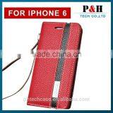 New Design Mobile Phone Case for Iphone 6 Leather Case,back Cover Case for Iphone 6 thumbnail-2