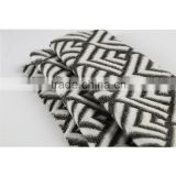 100 polyester yarn dyed Jacquard elastic knitting fabric