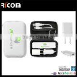 Ricom" USB Charger and Power Bank Set