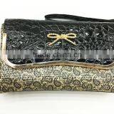 Small PU CROCO Alligator Pattern Women Wallet , Ladies Purse, Wallet, Handbag thumbnail-3