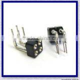 Right Angle SIP Socket Connector