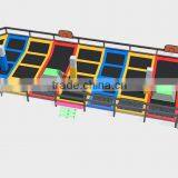 Commercial Trampolines Park With Many Games Like Ninja Course thumbnail-2