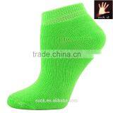 China Manufacturer Custom Cotton Solid Color Anklet Socks Without Spandex thumbnail-3