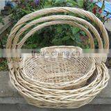 Willow Wicker Gift Basket, Fruit Basket, Cup Shape Basket thumbnail-1