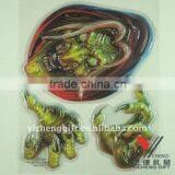 3D Horror Embossing Sticker for Halloween Day