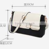 Girls Vintage School Military Shoulder Bag Leather Messenger Bag thumbnail-2