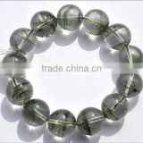 Natural Phantom crystal beads bracelet 18mm