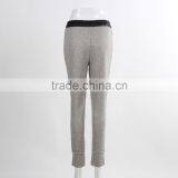 F5W30186 Newest Style Contrast Waistband Grey Sweatpants For Girls thumbnail-3