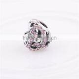 Newest High Quality Heart Shape Design S925 Charm Bead Bracelet thumbnail-4