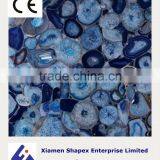 Artifical Blue Agate Marble Stone With Superior Quality thumbnail-1