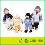 Wooden Toy Doll Family