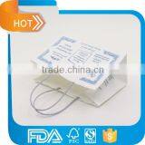 HOT Sale Fashionable White Shopping Kraft Paper Bag thumbnail-5