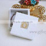 Gorgeous Necklace Jewelry Box With Beaded Name Plate of D thumbnail-1